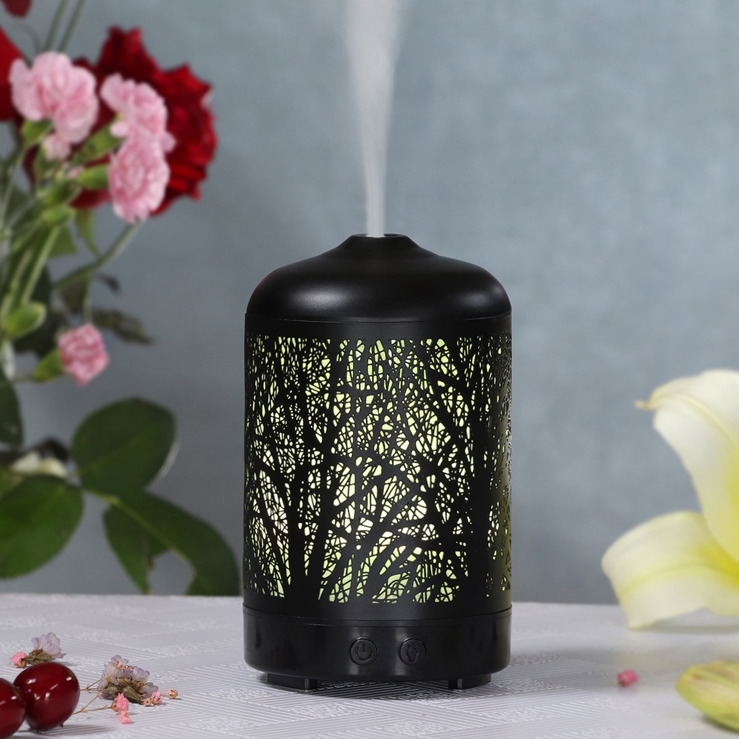 LED gradient oil diffuser aromatherapy machine