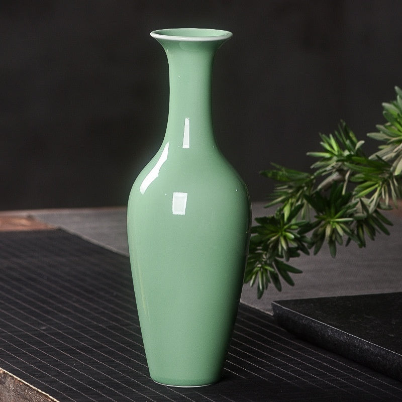 Celadon Creative Hydroponic Simple Flower Arrangement Home Vase Furniture